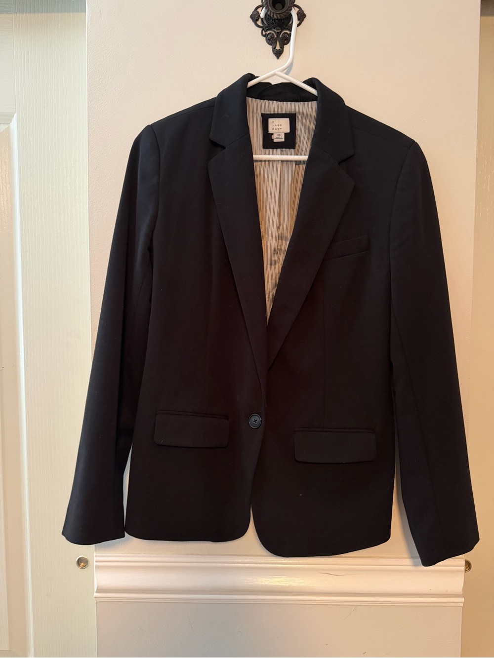 a new day Black Single-Button Women's Blazer